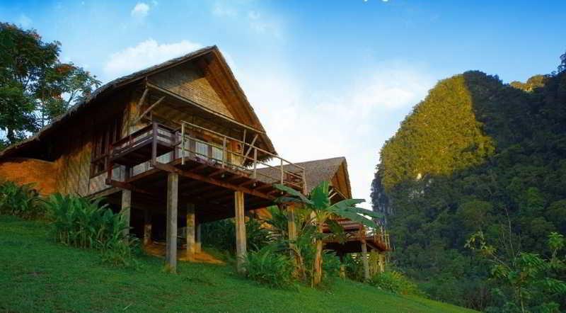 Cliff And River Jungle Hotel Surat Thani Luaran gambar