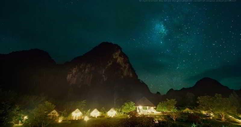 Cliff And River Jungle Hotel Surat Thani Luaran gambar